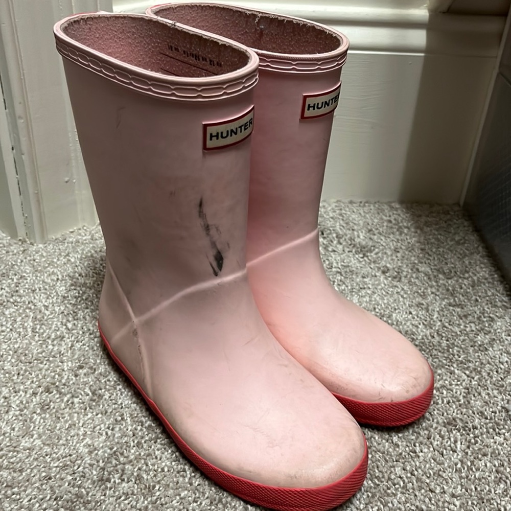 Hunter girls boots